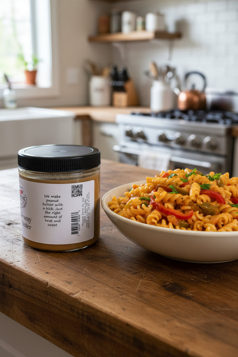 Spicy Creamy Peanut Butter